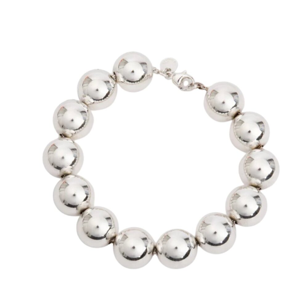 Tiffany & Co. Sterling Silver Bead Bracelet - Shiny Silver